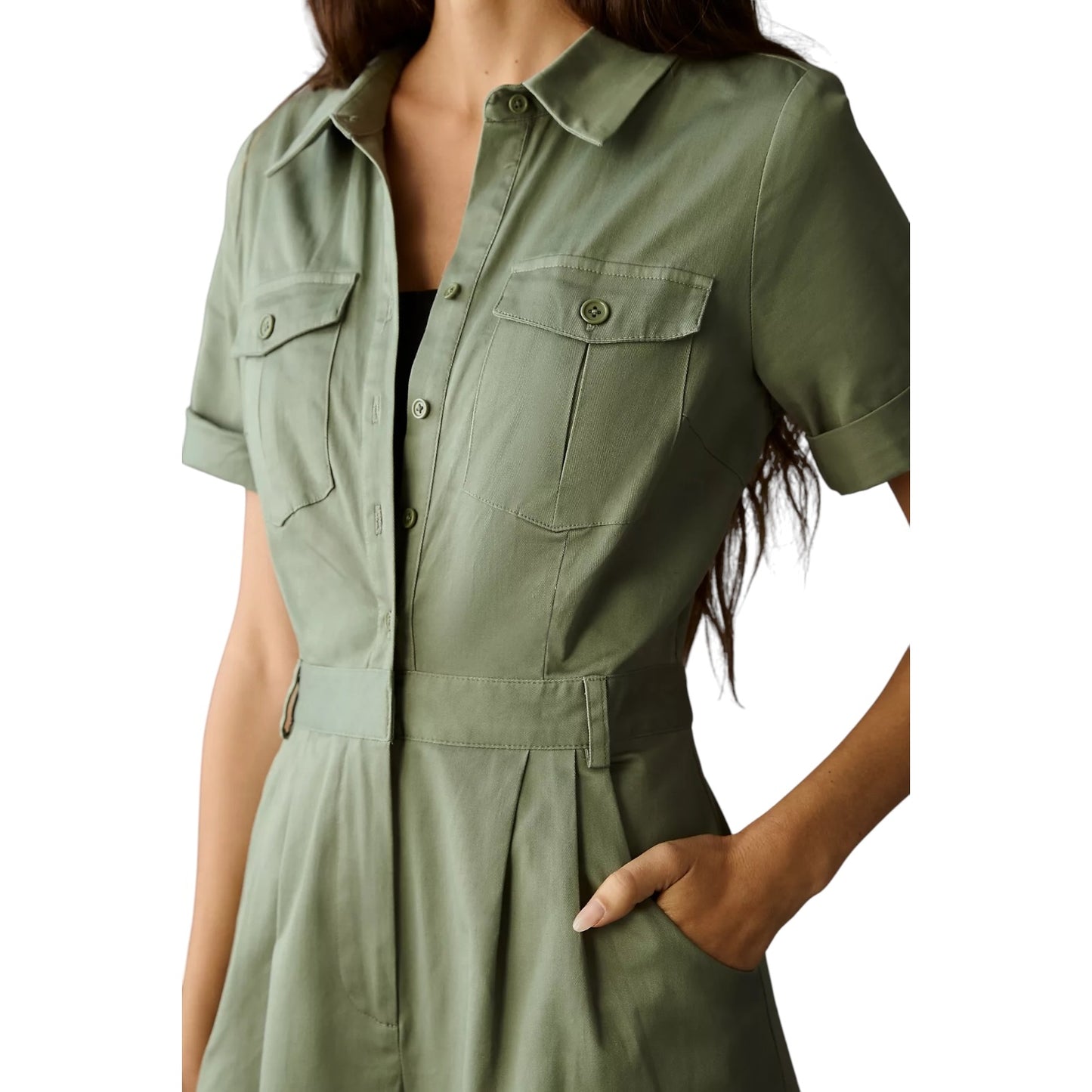 TwentySixHundred Wide-leg Utility Jumpsuit - 10