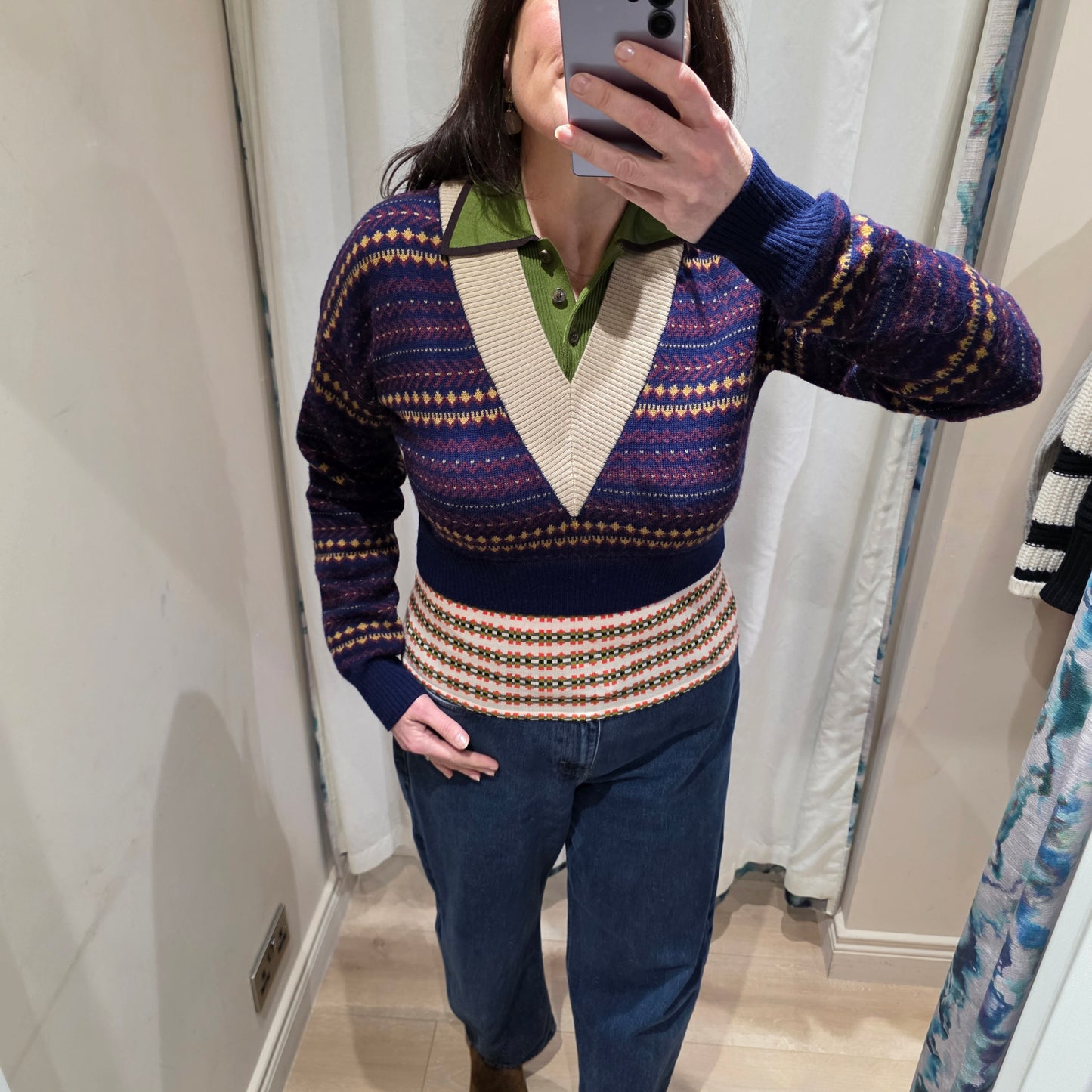 Dries Van Noten Toinette Wool Blend Jumper - XS
