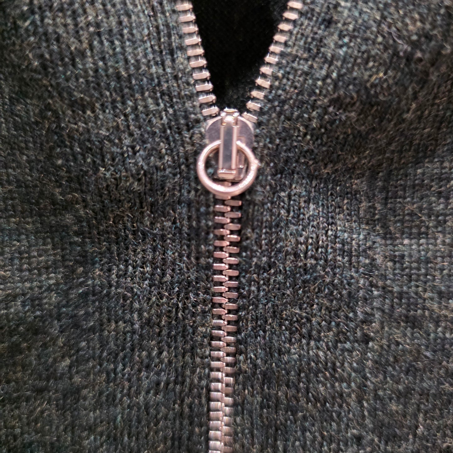 Joseph Half Zip Wool Sweater - M