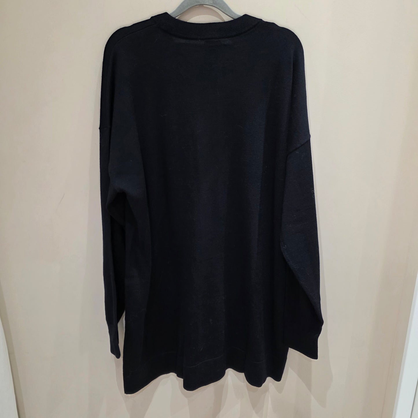 Joseph Navy Half Zip Sweater  - Medium