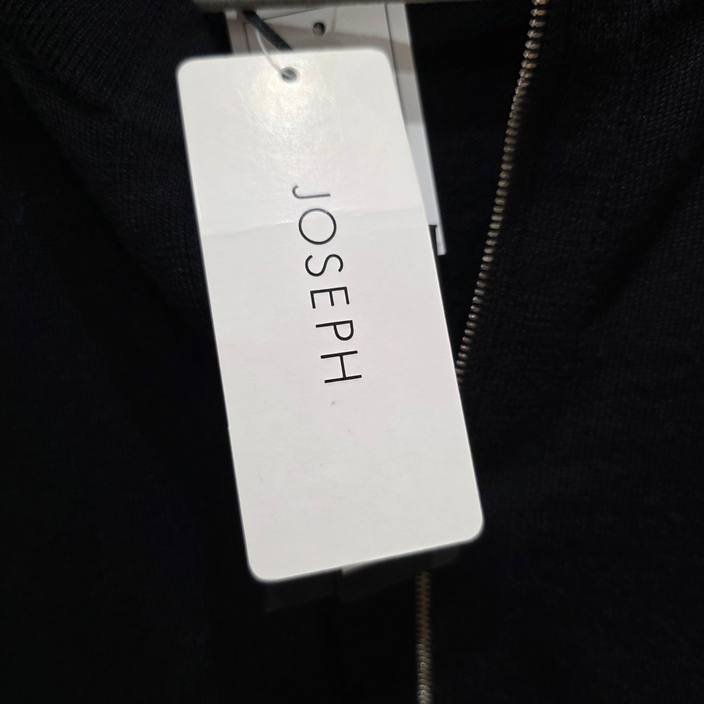Joseph Navy Half Zip Sweater  - Medium
