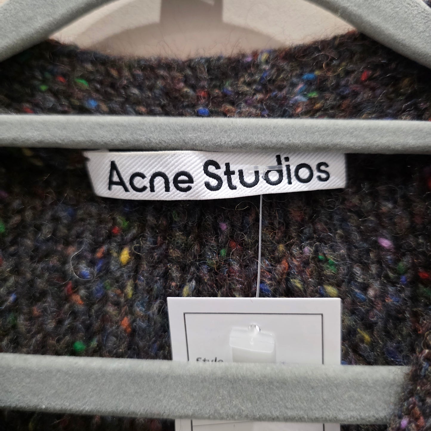 Acne Brown Knit Waistcoat - Large