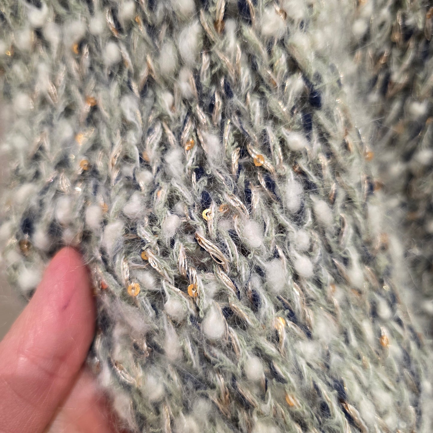 Marc Cain Wool Blend Sleeveless Sweater  - Size 16
