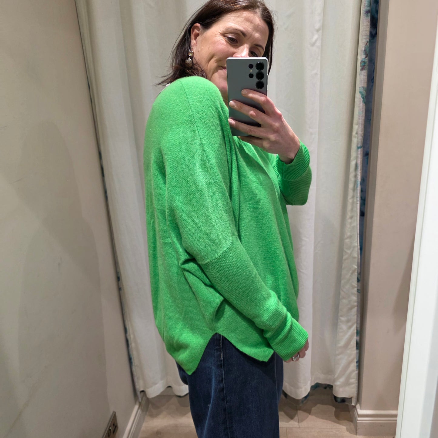 Absolut Cashmere Green Sweater - S