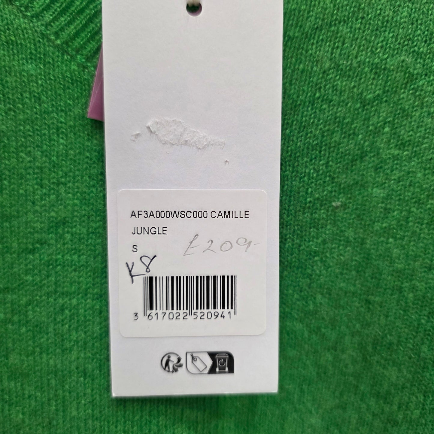 Absolut Cashmere Green Sweater - S