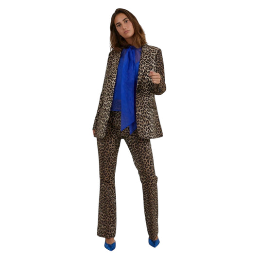 Coster Copenhagen Leopard Relaxed Blazer Jacquard - 12