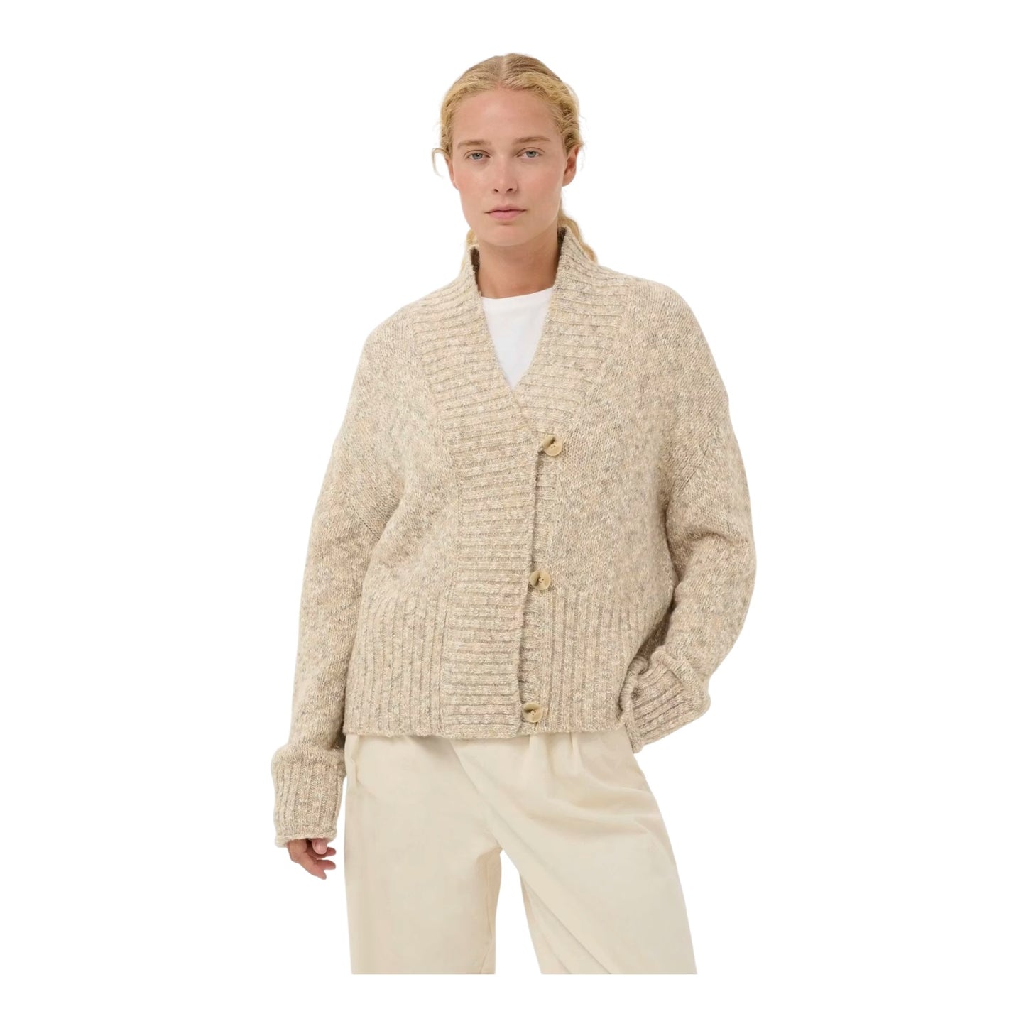 InWear NellyIW Oatmeal Cardigan - 12