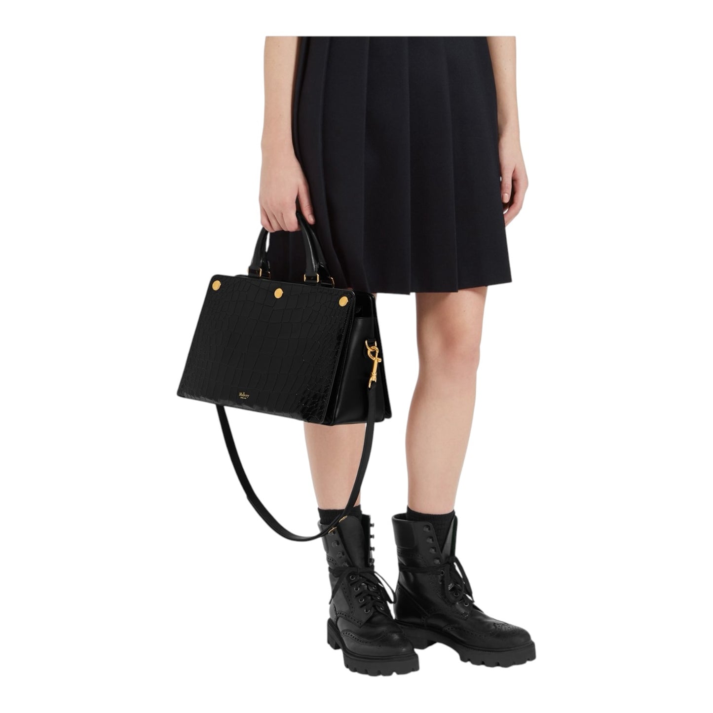 Mulberry Chester Croc Embossed Bag