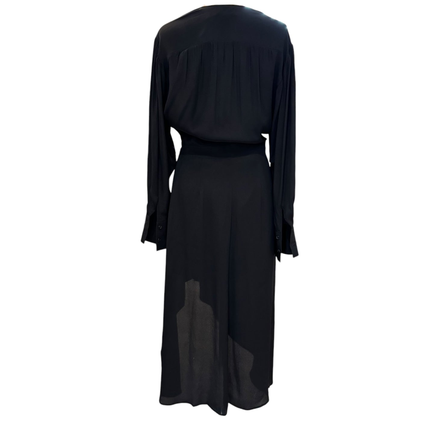 The Kooples Black Midi Dress - 8