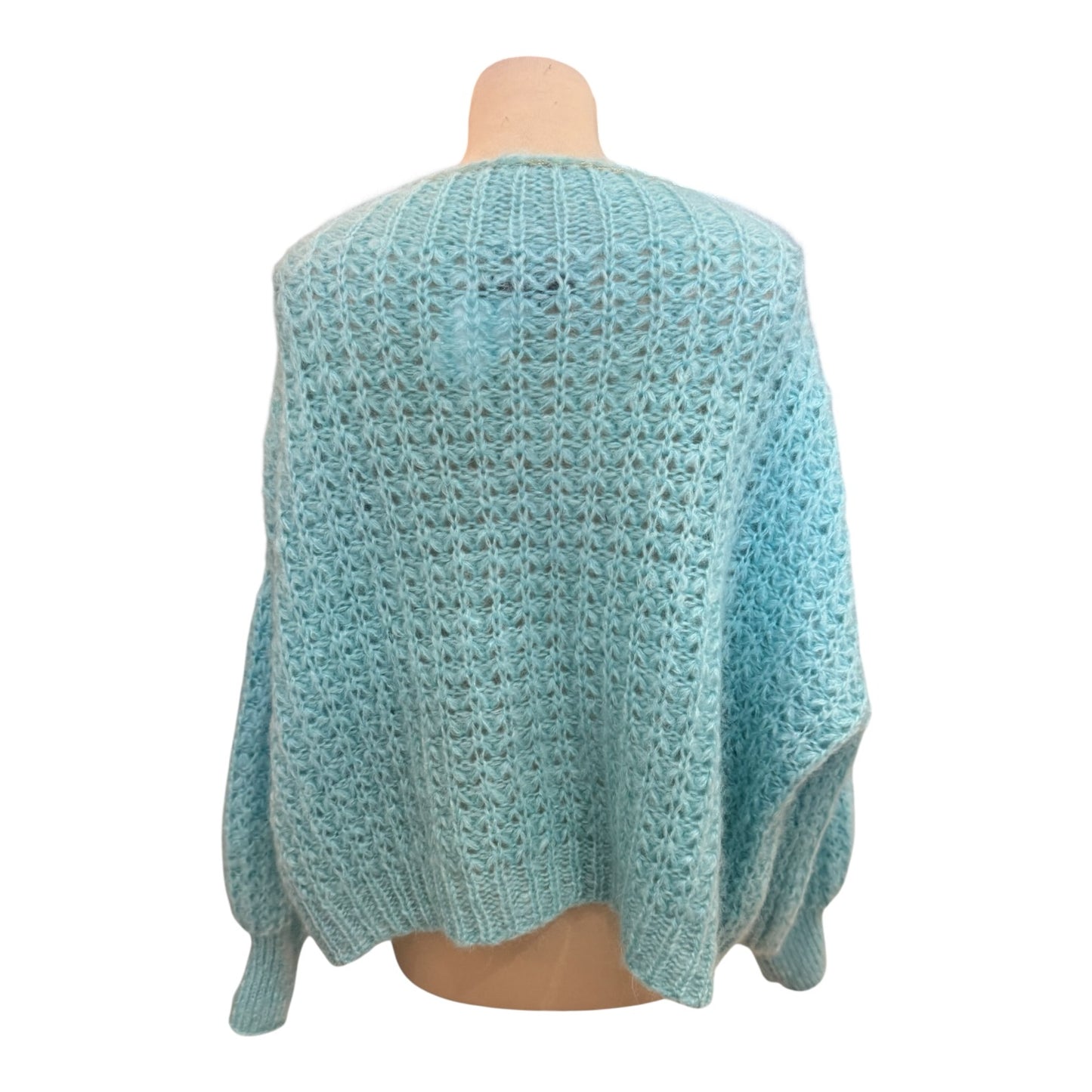 Rouyer Light Blue Handmade Jumper - One Size