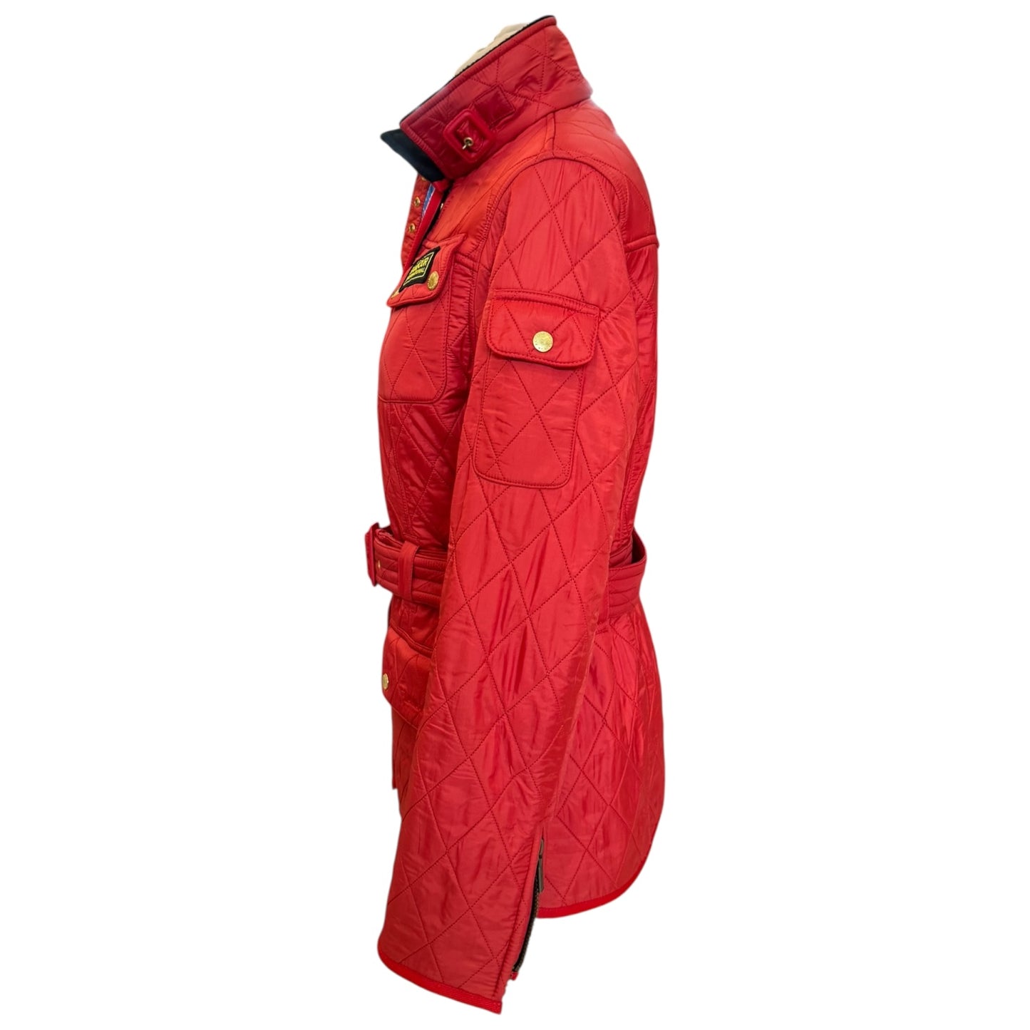 Barbour Red Polarquilt Jacket - 12