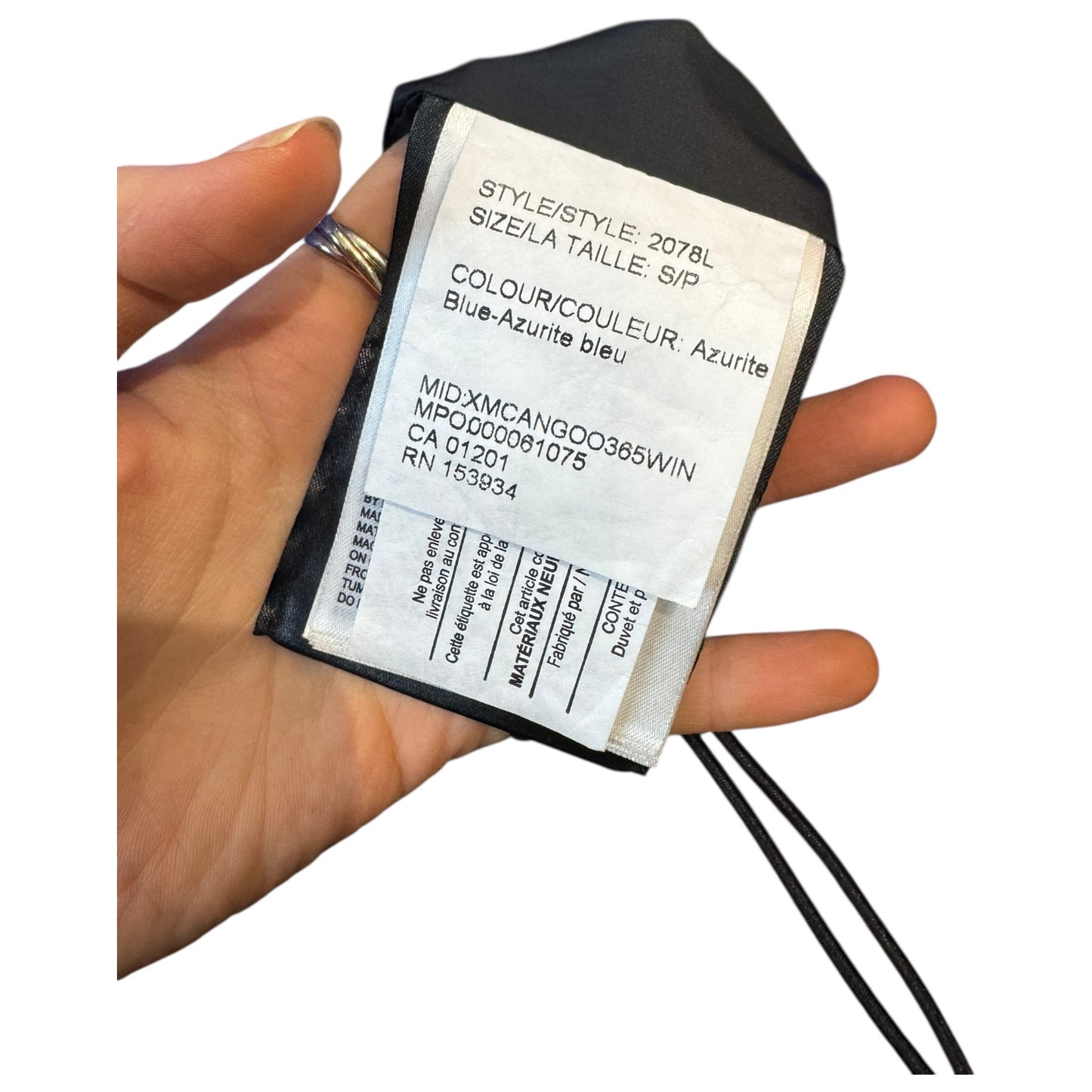 Canada Goose Blue Approach Down Puffer Jacket - 10/12