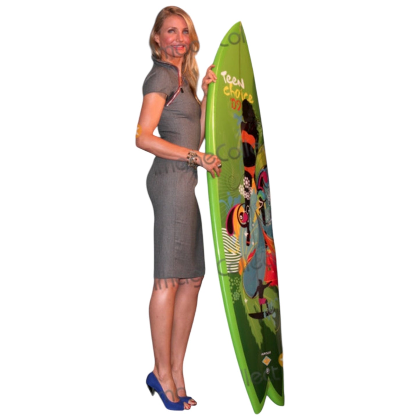 Alexander McQueen Grey Zip Detail Dress - 12