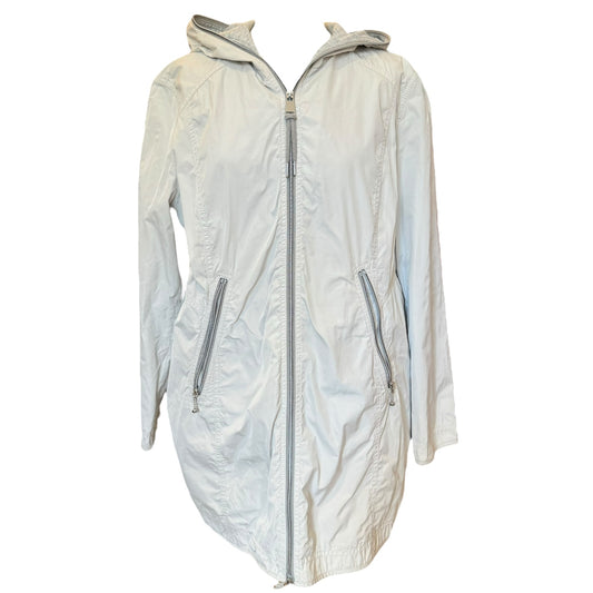 Taifun Pale Grey Hooded Coat - 18
