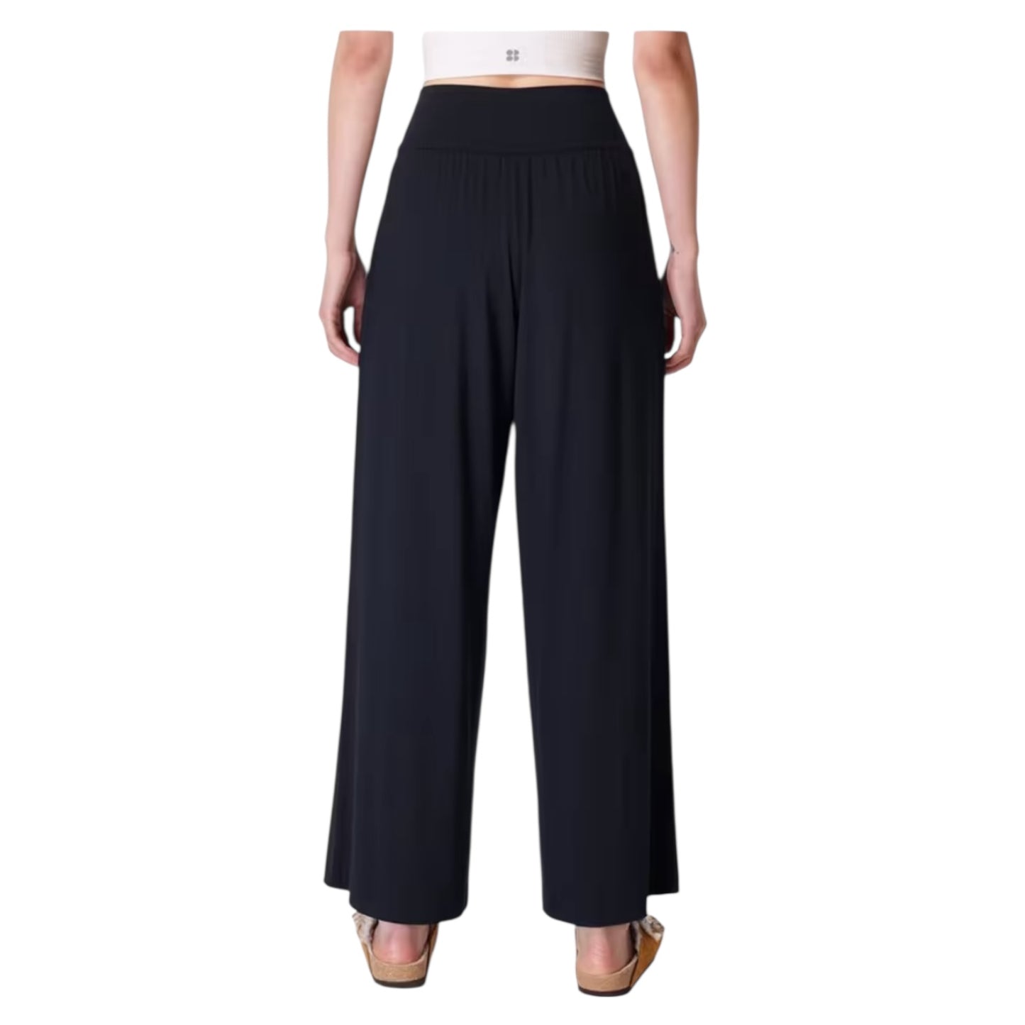 Sweaty Betty Modal Wide Leg Trousers - 12