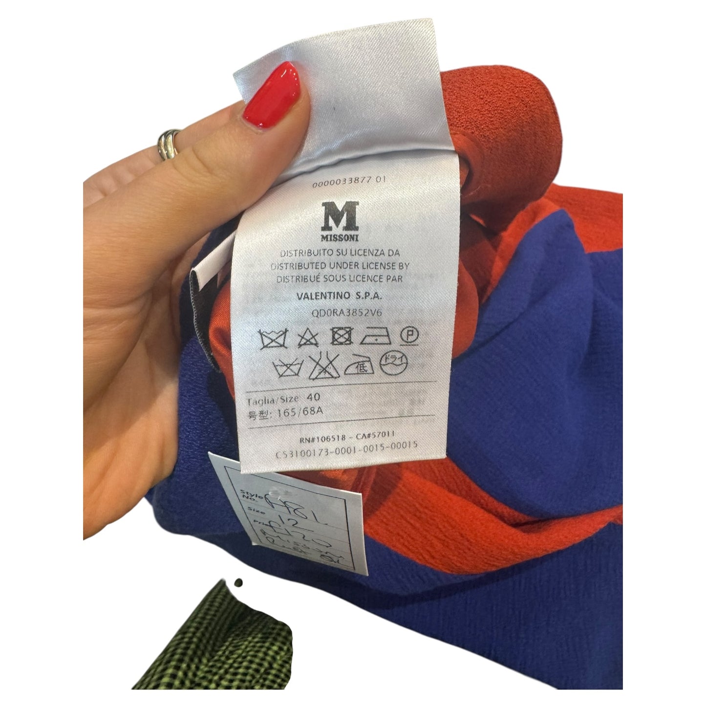 Missoni Terracotta and Blue Skirt - 12
