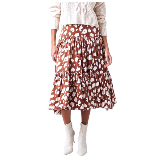 French Connection Inu Tiered Skirt - 10