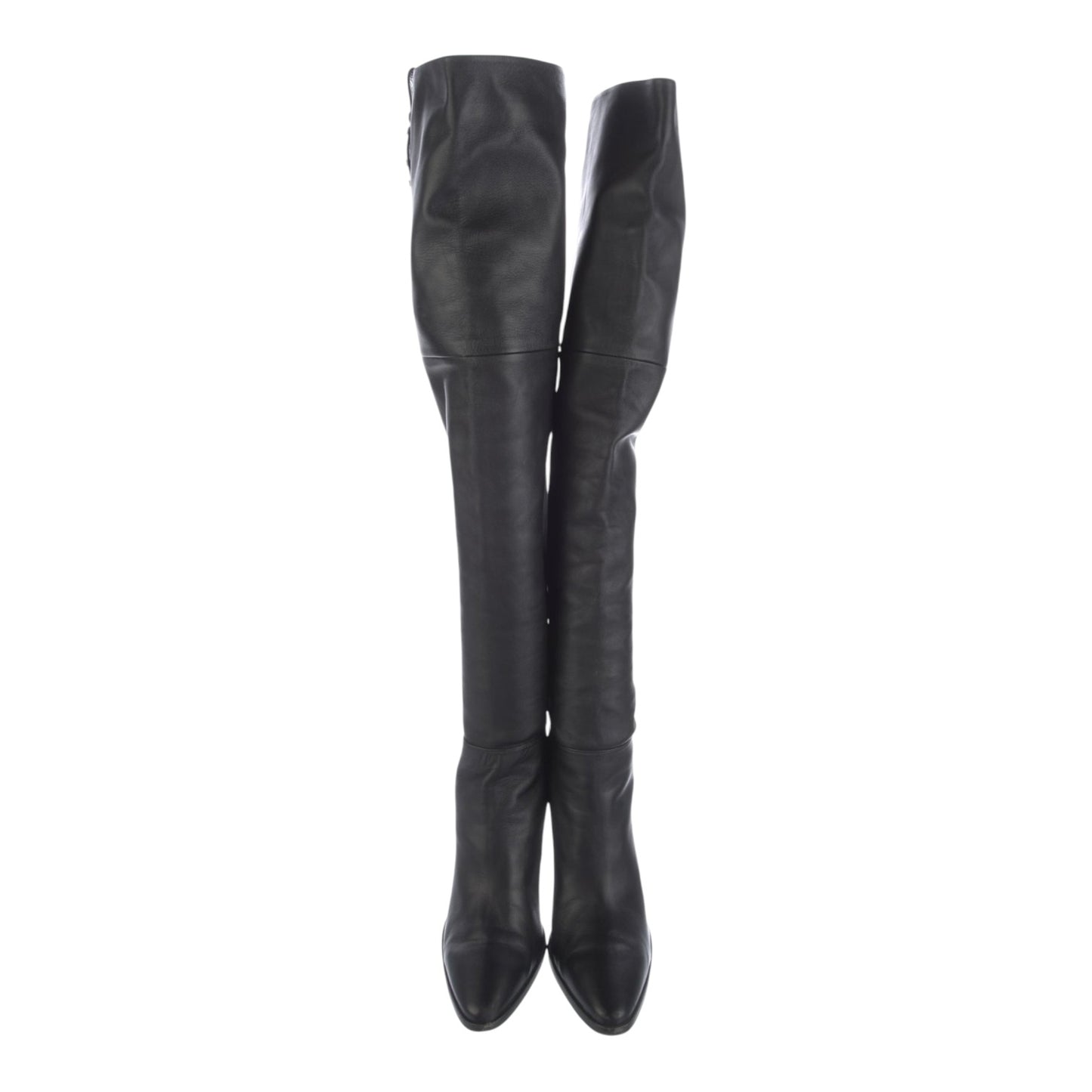 Frame Over the Knee Leather Boots - 38/5