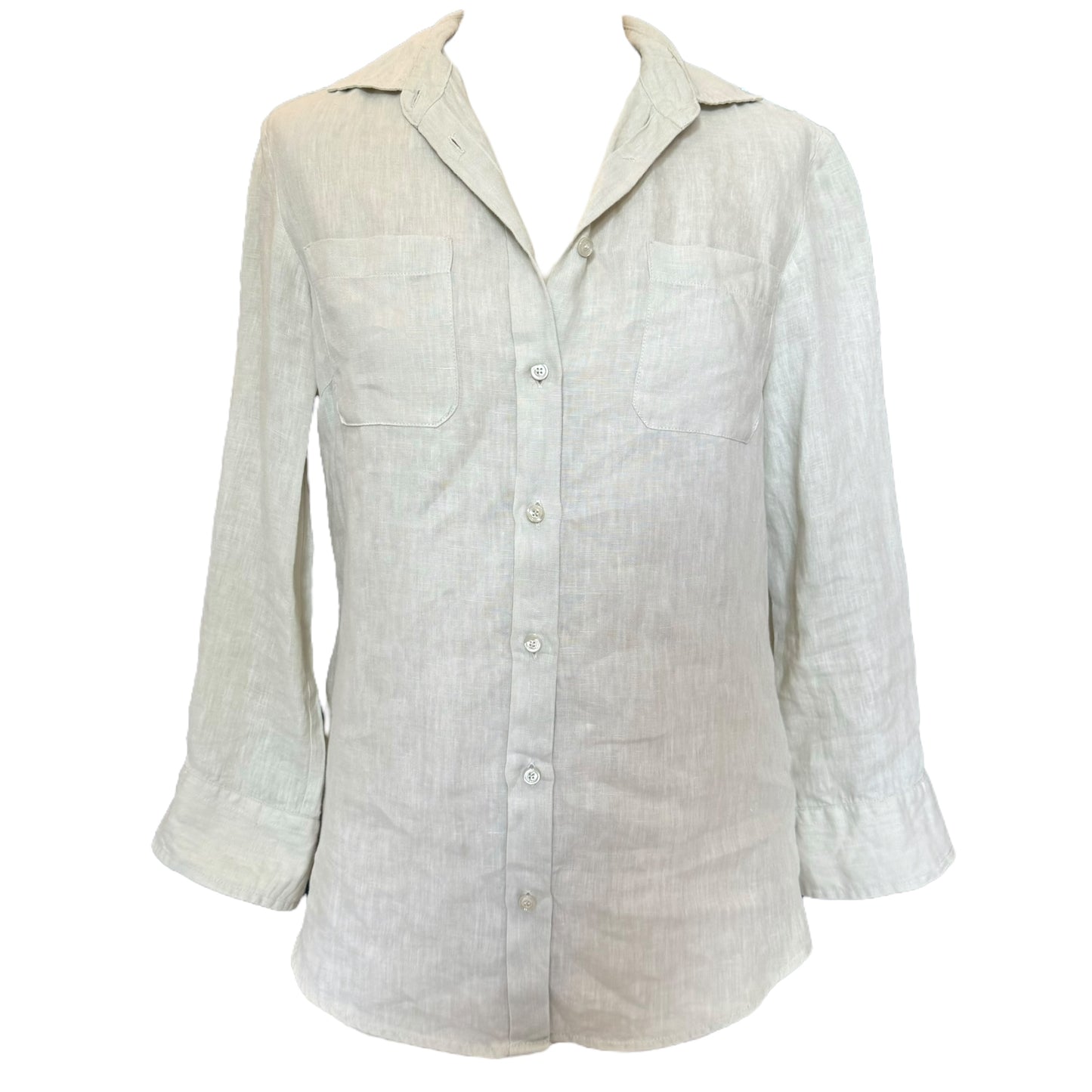 Weekend Max Mara Beige Linen Shirt - 8