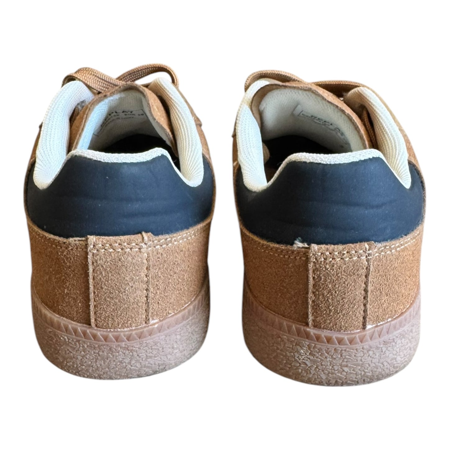 Replay Tan Suede Trainers - 39/6