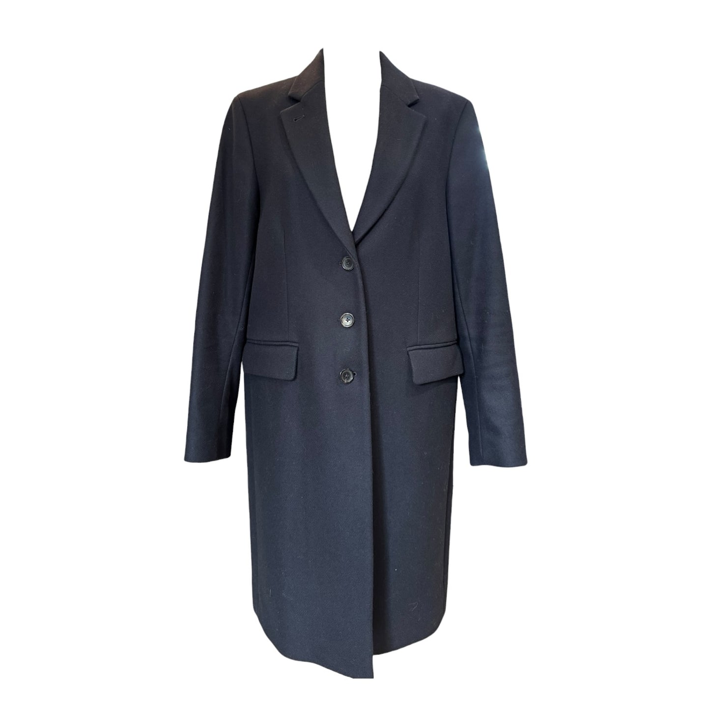 Paul Smith Wool Blend Single Breasted Coat - 12