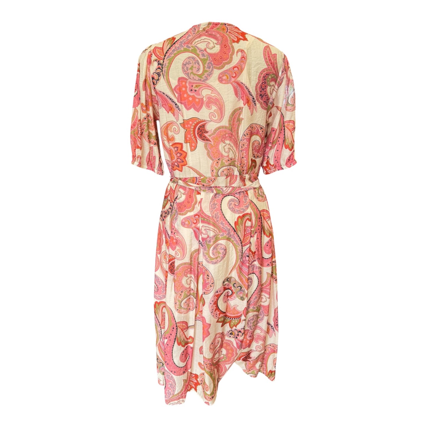 Costa Mani Daffodil Dress in Pink Flower - 10/12 - NEW
