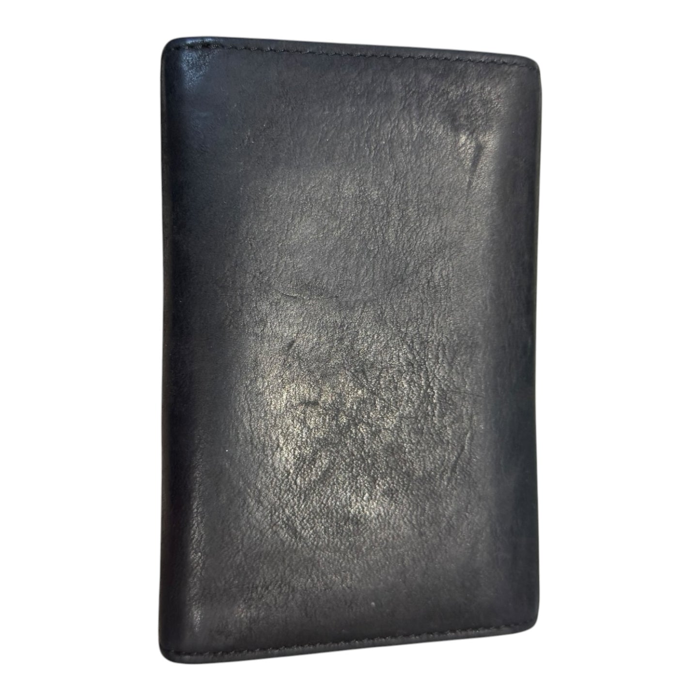 Mulberry Black French Fold Wallet