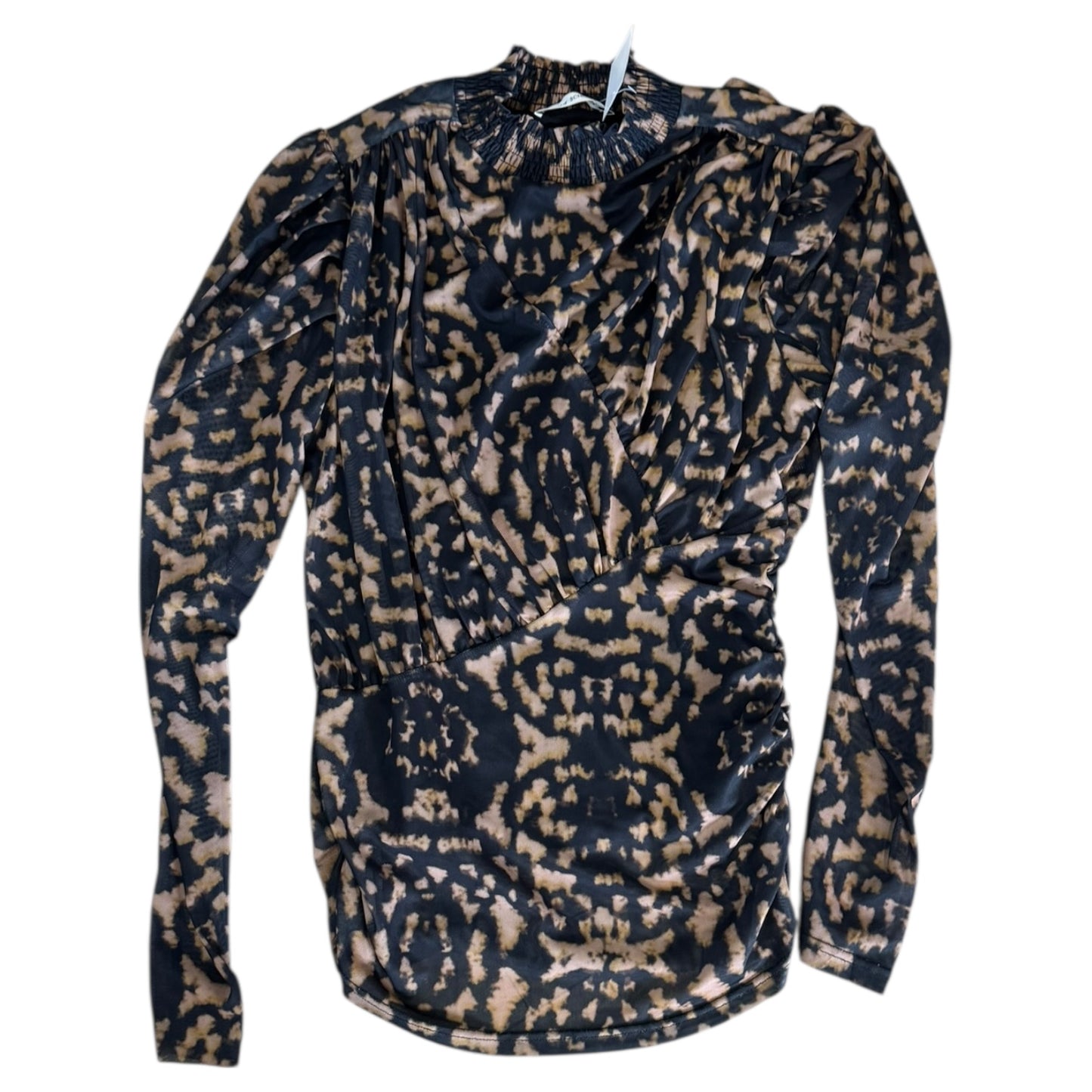 Sofie Schnoor Animal Print High Neck Top - 14