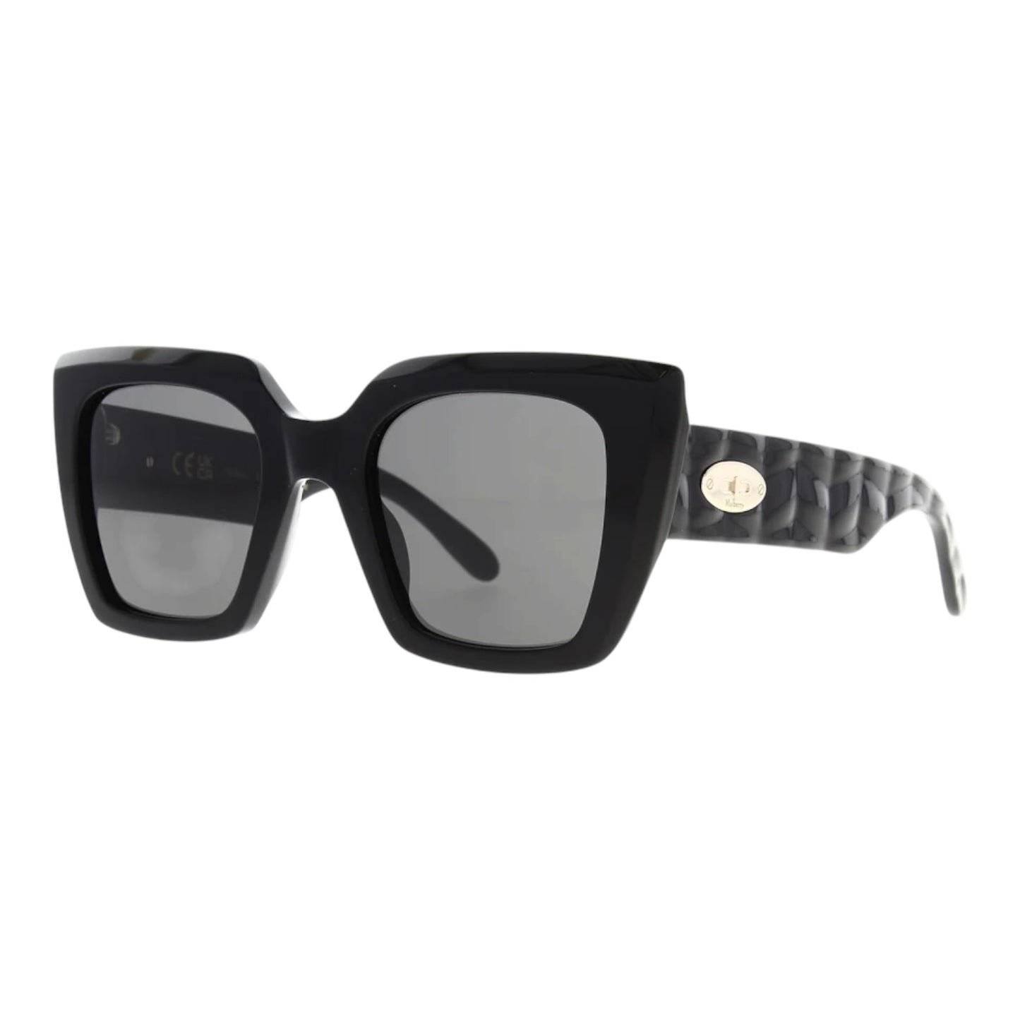 Mulberry Softie SML215 Sunglasses Black/Smoke
