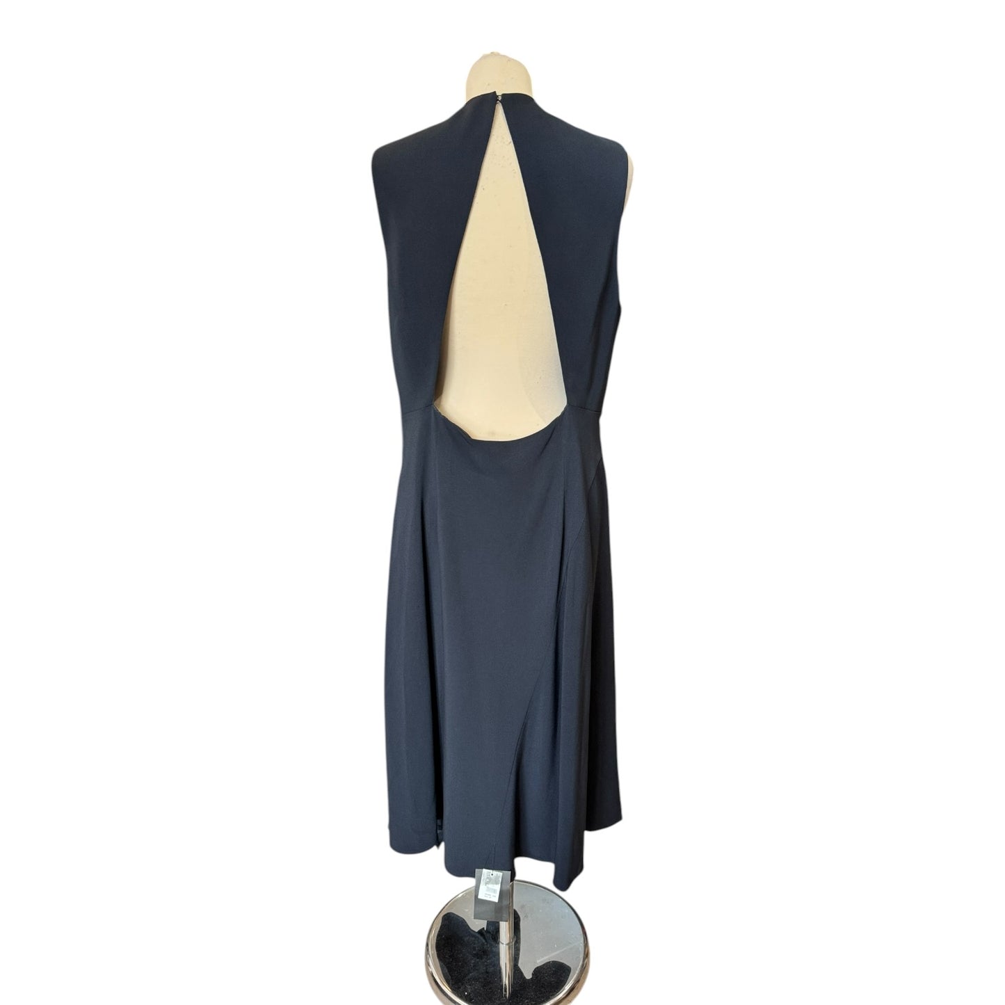 Stella McCartney Navy Open Back Dress - 16 - NEW