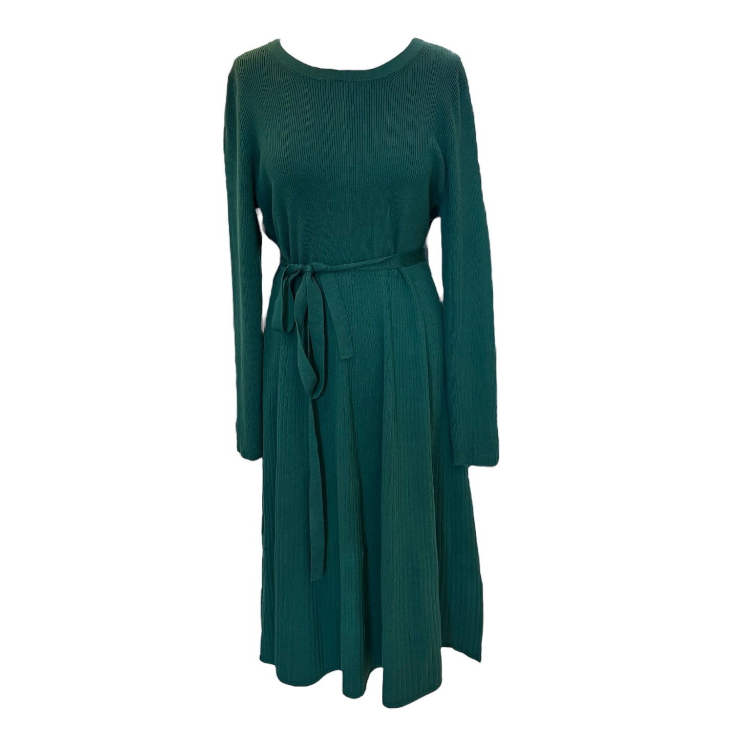 Boden Dark Green Midi Dress - 18 - NEW