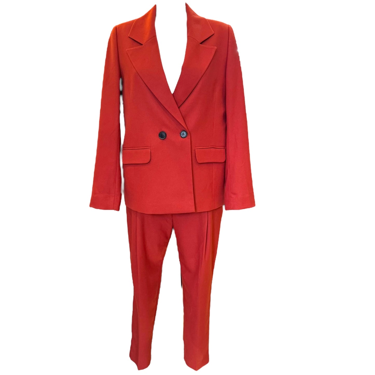 Anine Bing Rust Trouser Suit - 10 - NEW