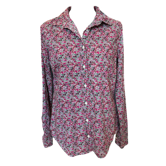 Liberty Pink Floral Shirt - 12