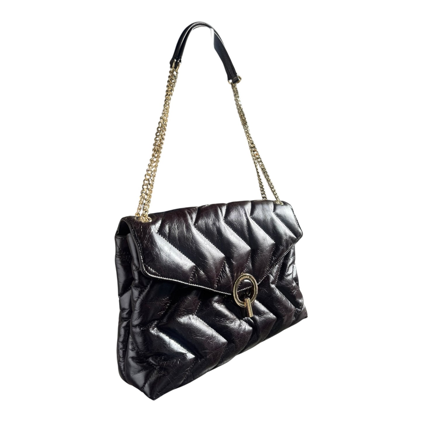 Sandro Yza Bag in Chocolate Brown
