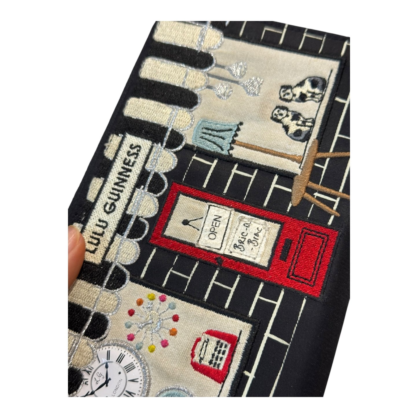 Lulu Guinness Shop Front Wallet Purse