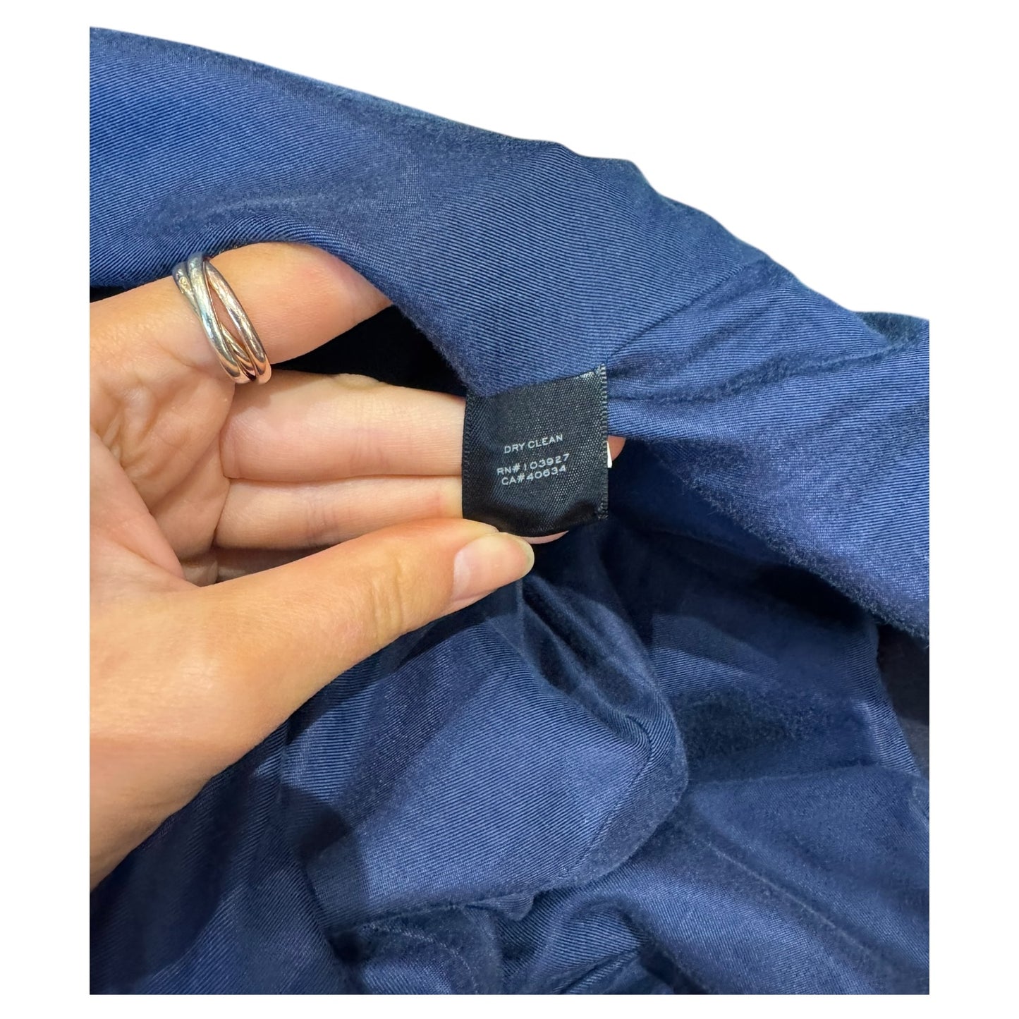 Marc Jacobs Navy Virgin Wool Coat - 10