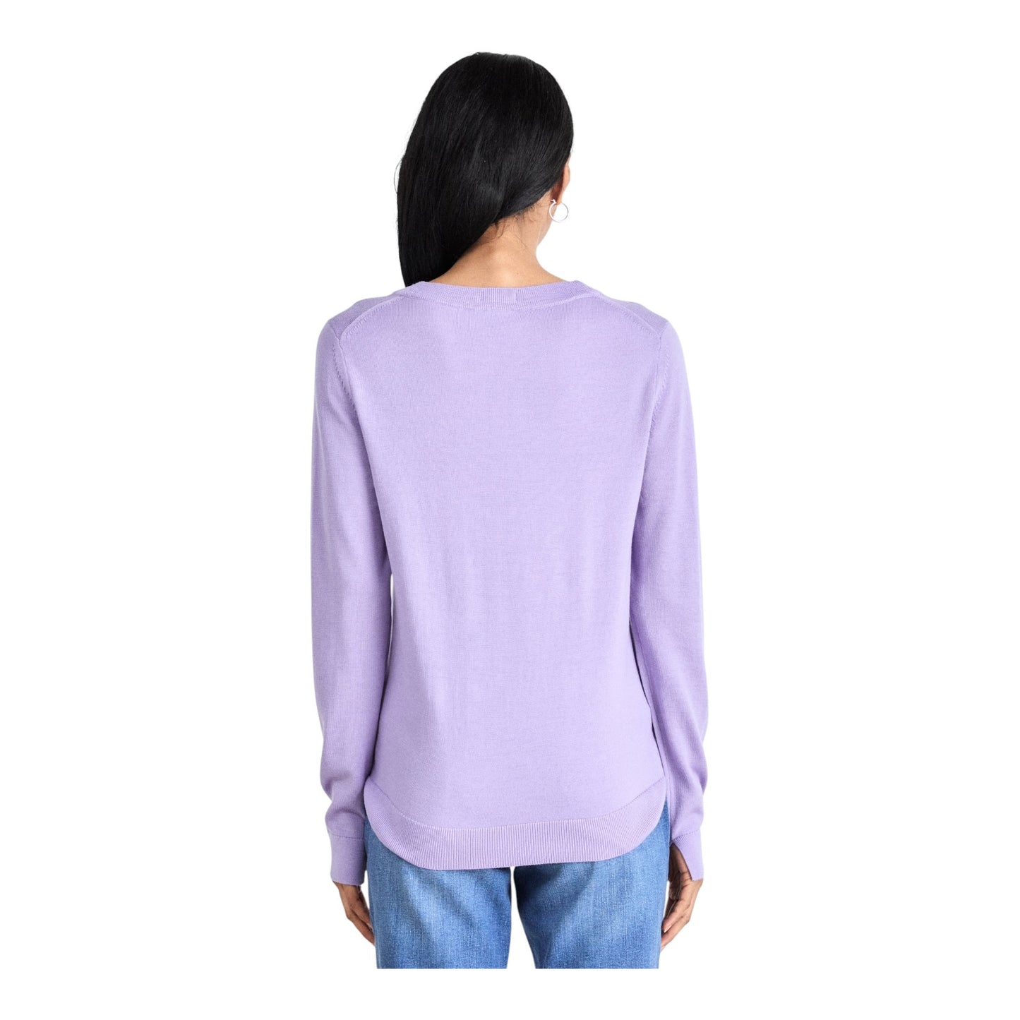 Boss Lilac Merino Wool Jumper - 12