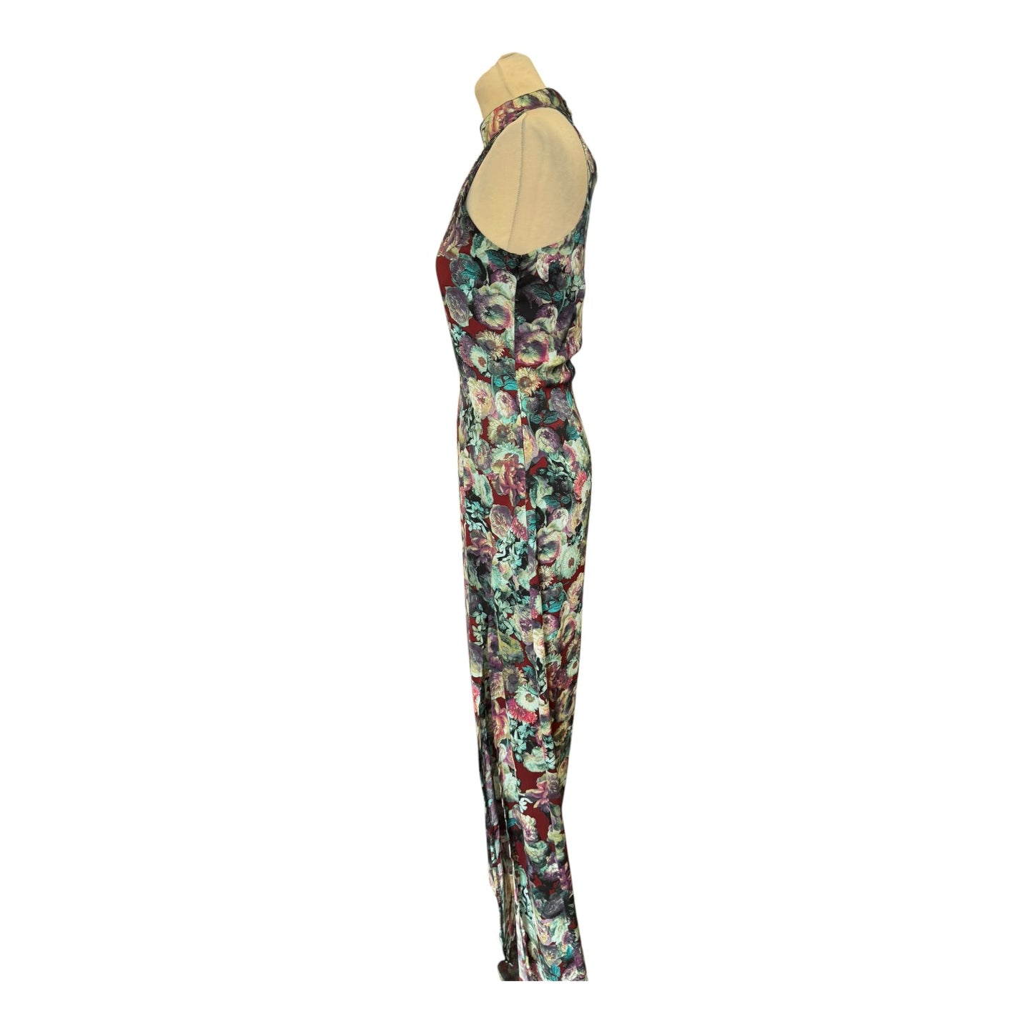 Tularosa Floral Halterneck Maxi Dress - 8