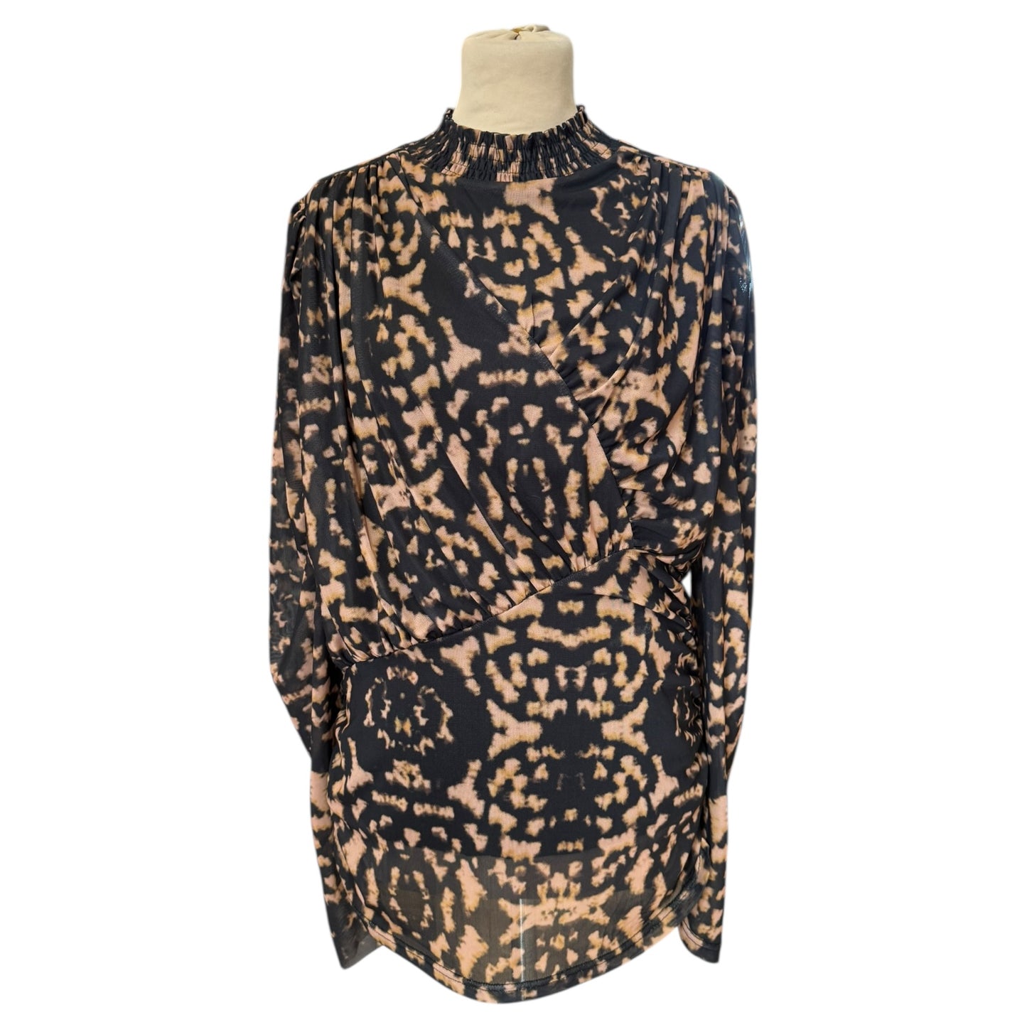 Sofie Schnoor Animal Print High Neck Top - 14