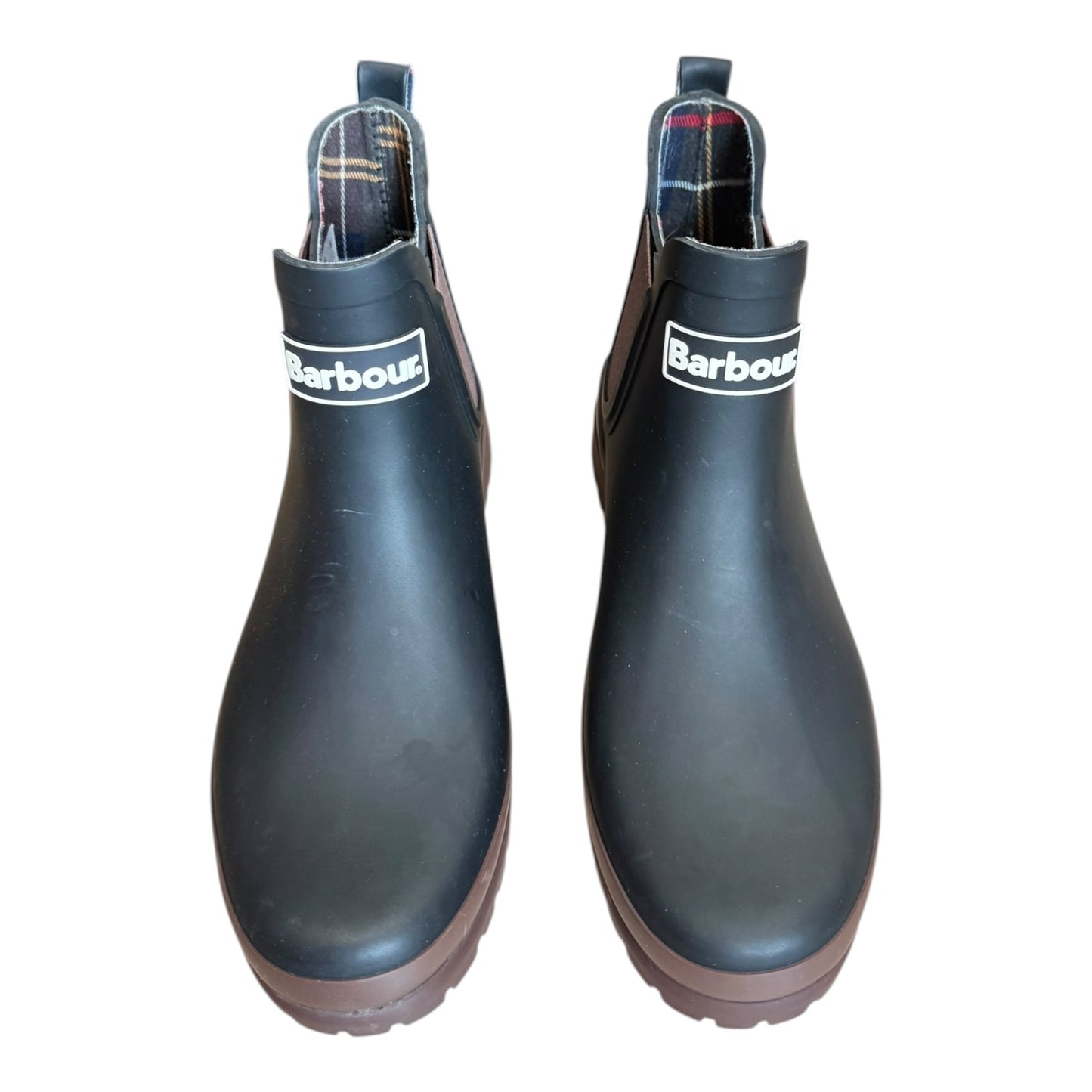 Barbour Black Mallow Chelsea Wellington Boots - 5 - NEW