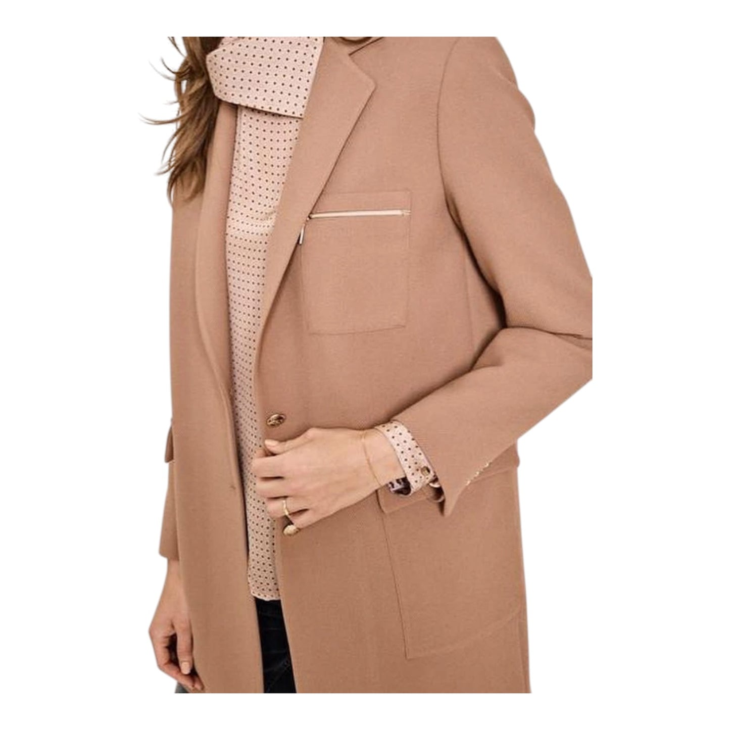 Mos Mosh Camel Christie Wall Coat - 14