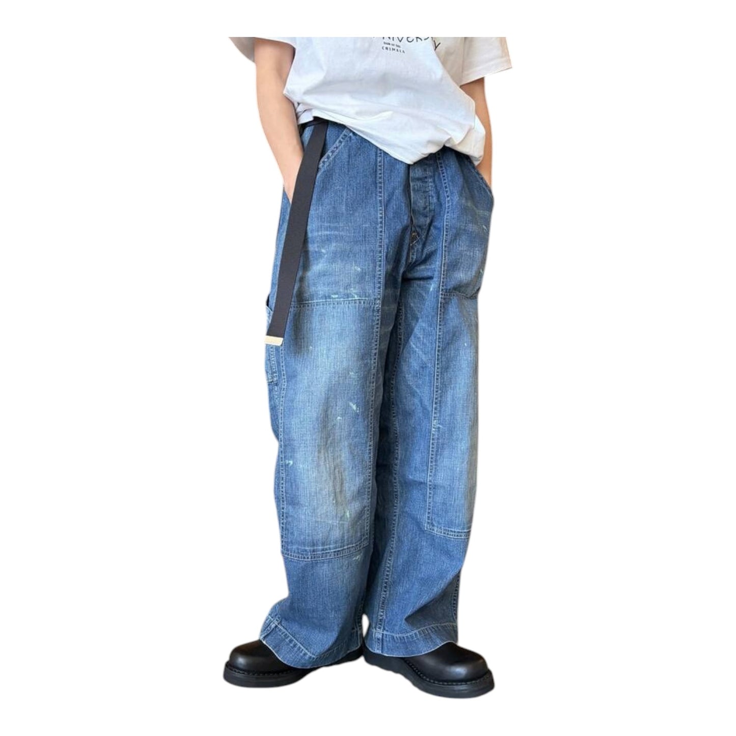 Chimala Double Knee Painter Jeans - 12