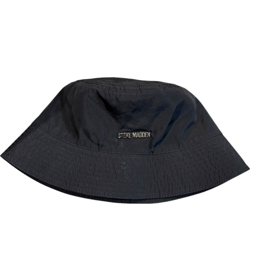 Steve Madden Black Rain Hat - M