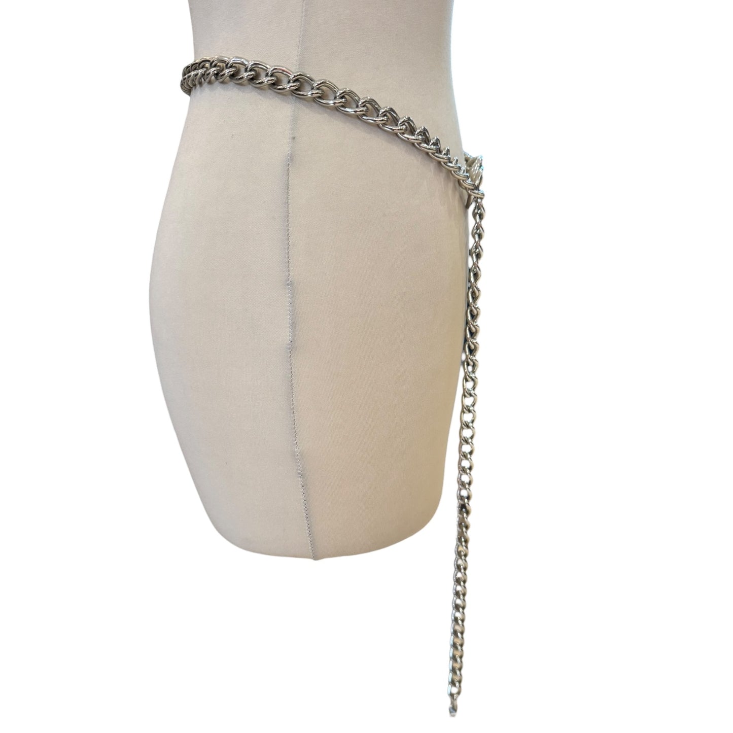 Ralph Lauren Silver Chain Belt