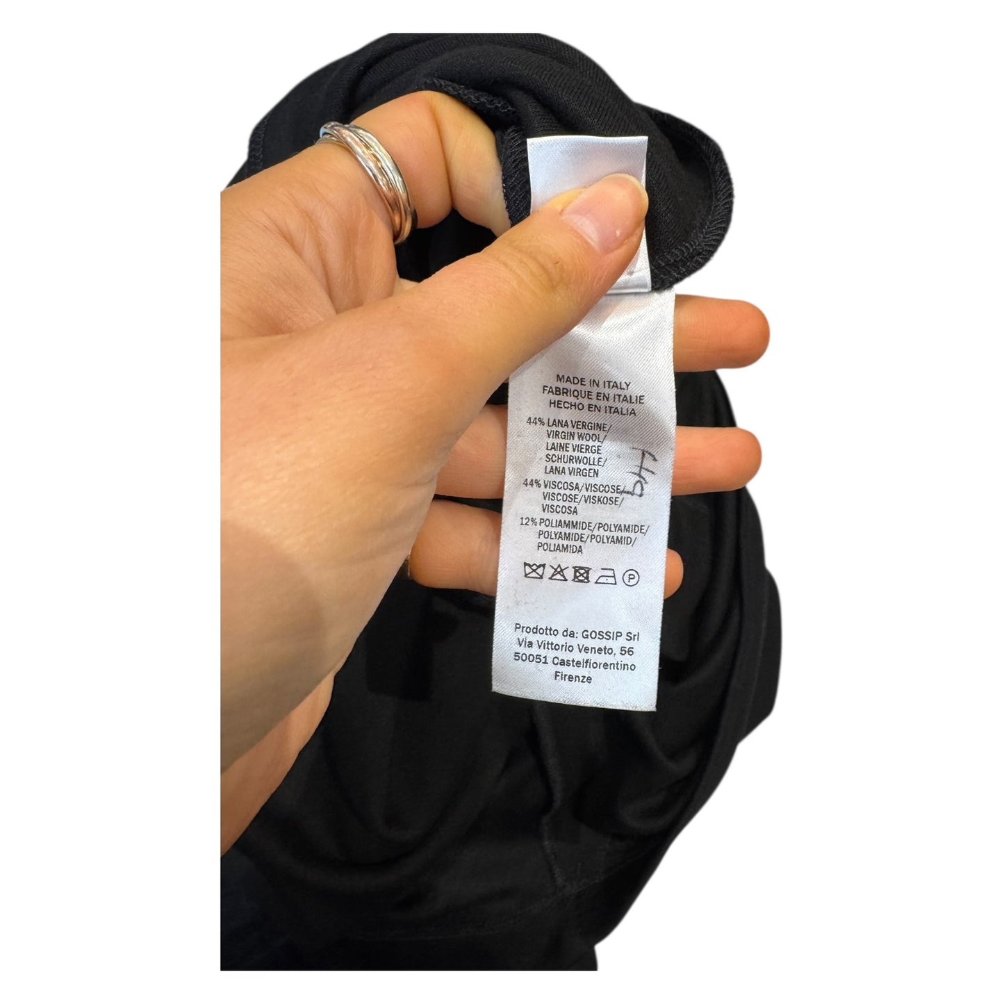 Antonelli Black Dress - 12