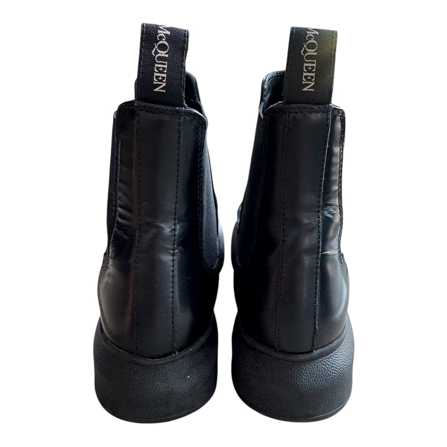 Alexander McQueen Leather Chelsea Boots - 37/4