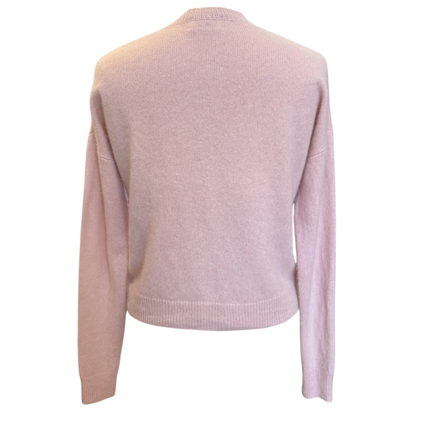 Allude Baby Pink Cashmere Cardigan - 10