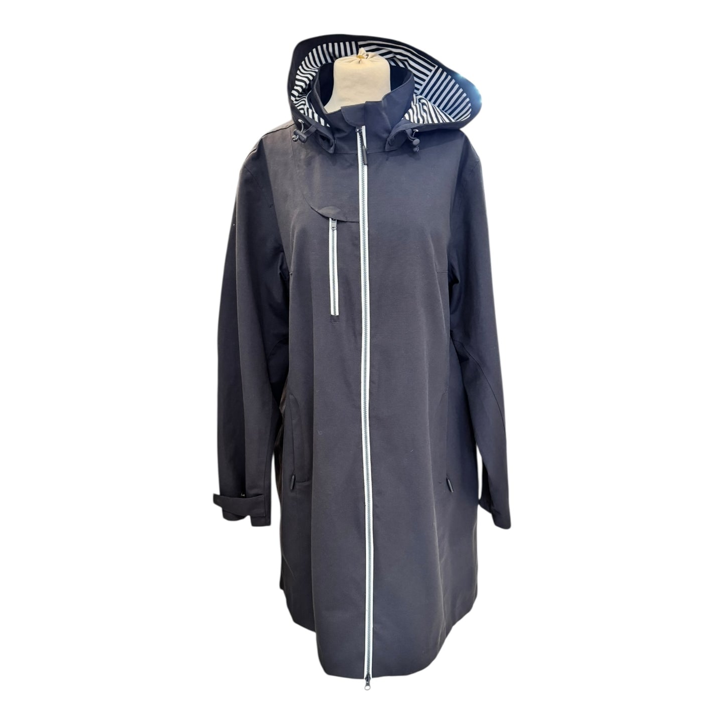 Seasalt Coverack Waterproof Coat in Midnight Navy - 20