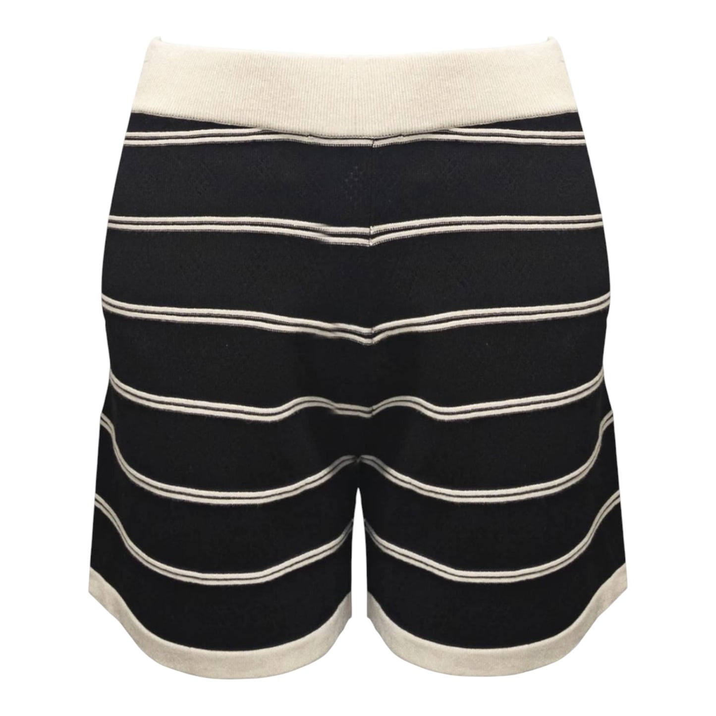 Costa Mani Black and Cream Two Piece Knit - 12 - NEW