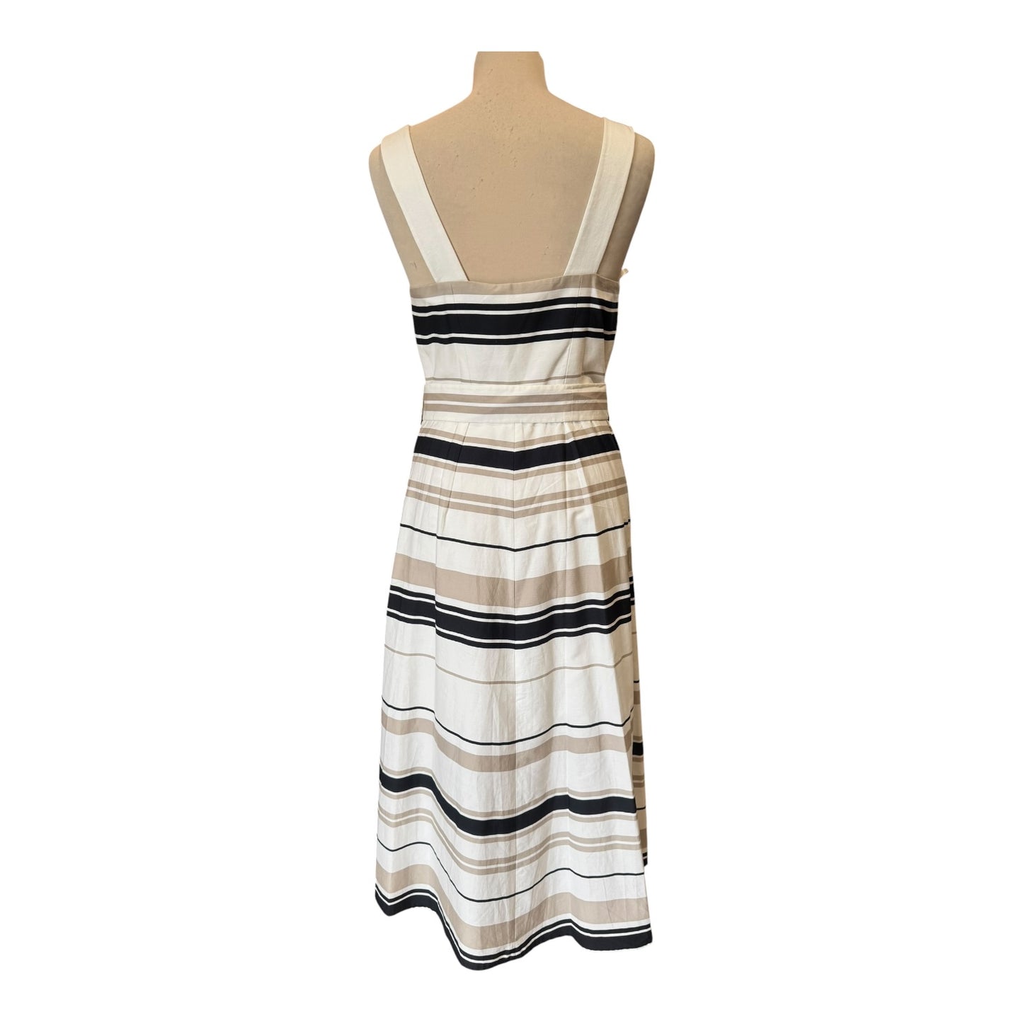 Karen Millen Striped Day Dress - 8 - NEW